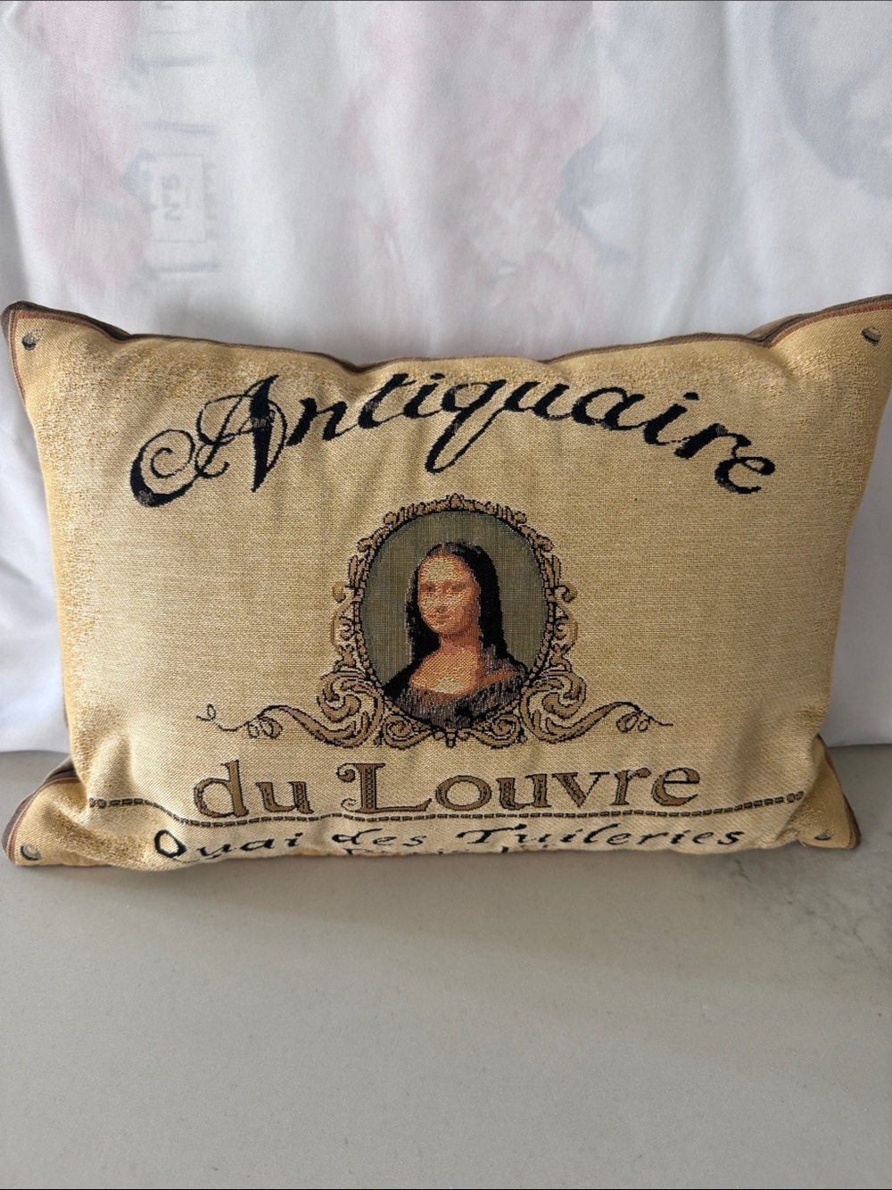 Mona Lisa Decorative Pillow